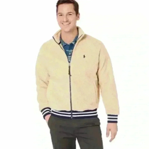 Polo Ralph Lauren Vintage Sherpa Zip Jacket Size L - Picture 3 of 11